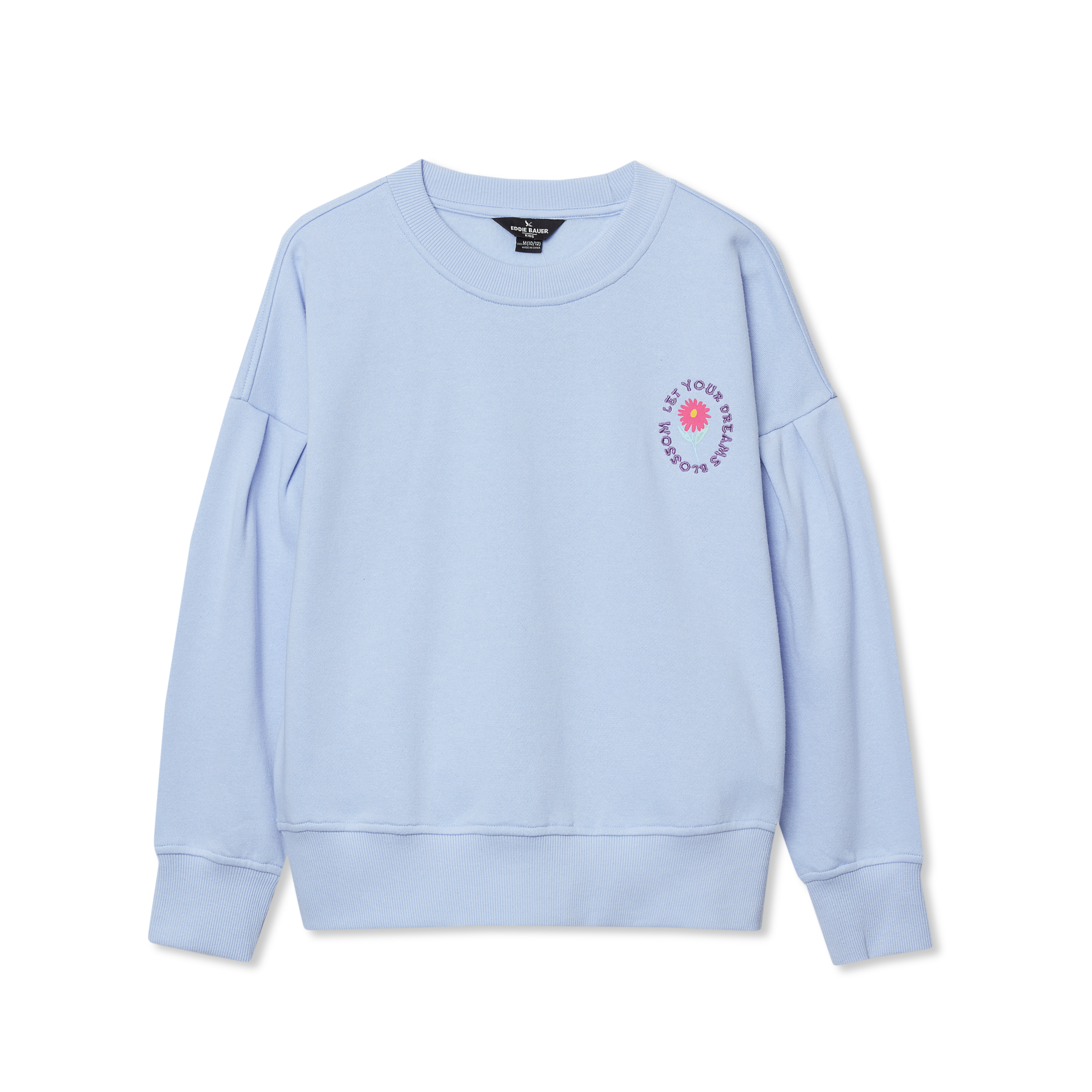 Girls Cozy Fleece Crew