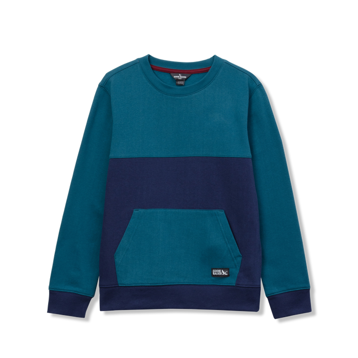 Boys Camp Fleece Crewneck