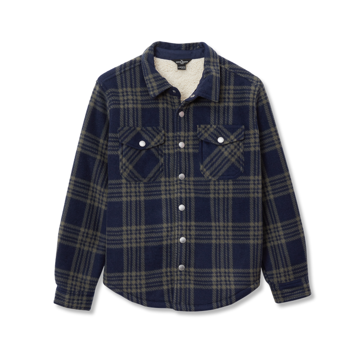 Boys Faux Shearling Shacket