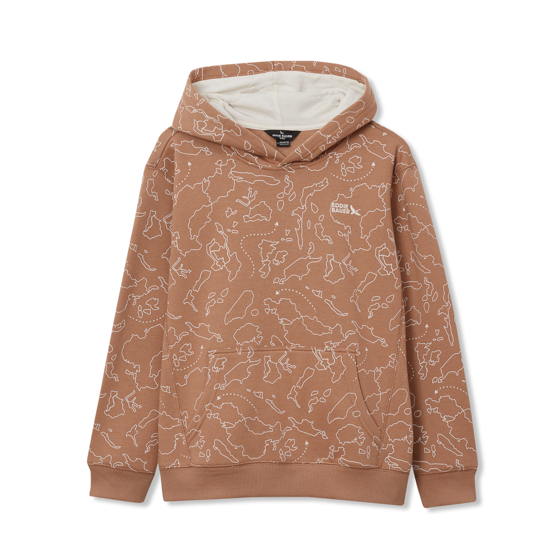 Eddie Bauer Boys Graphic Camp Fleece Hoodie