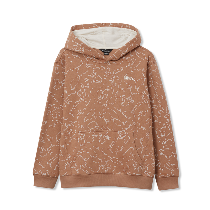 Boys Graphic Camp Fleece Hoodie