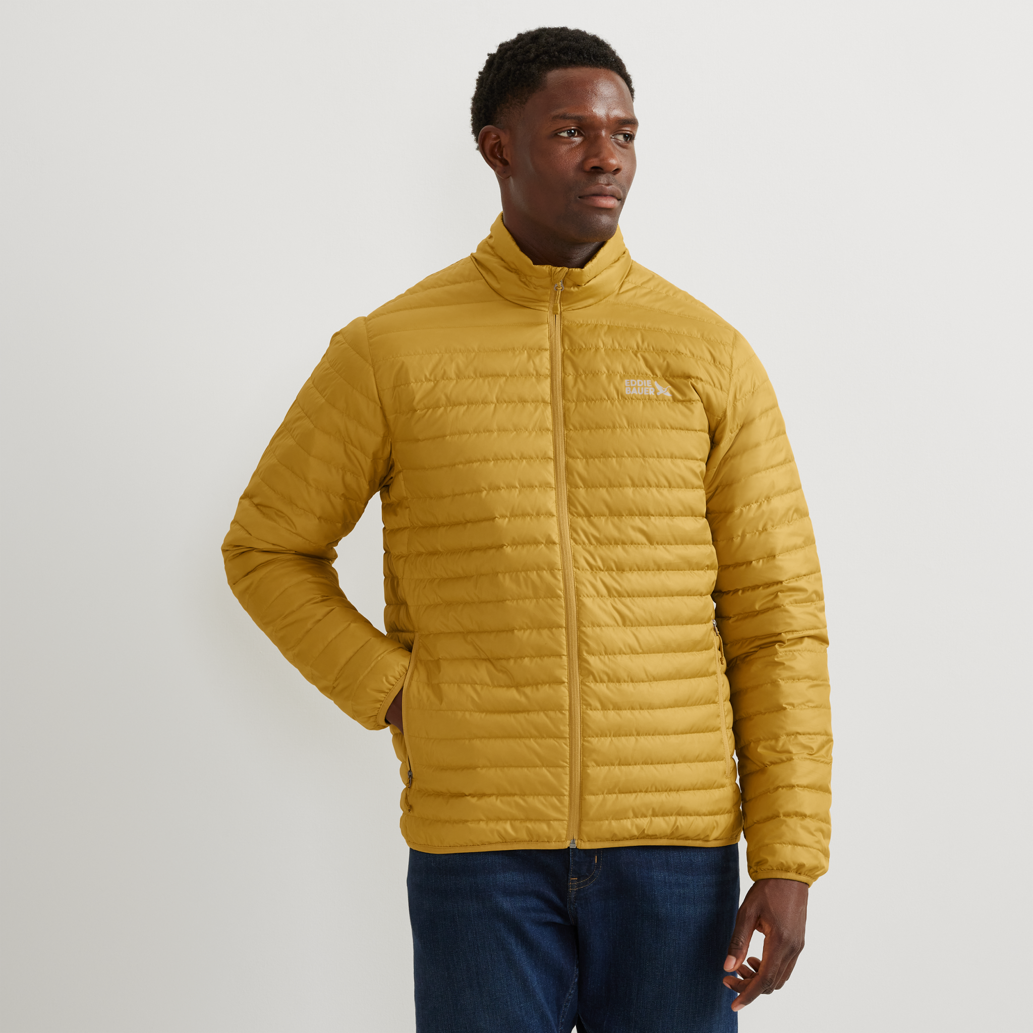 Down Jacket Aurora Stand Collar Light - Mikami Tex down jacket 