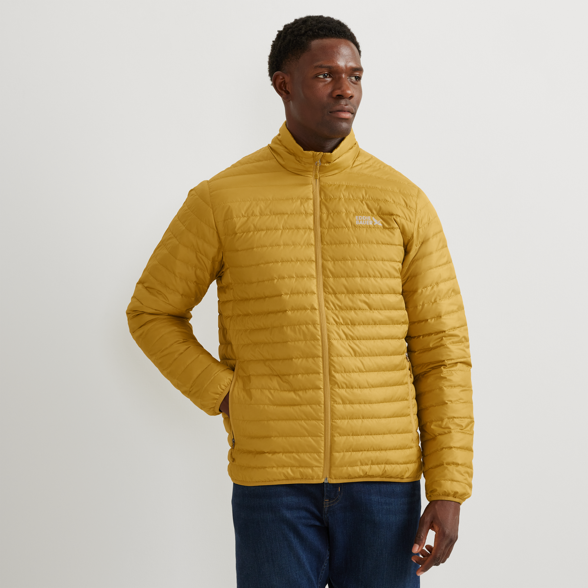 Eddie Bauer Men's Microlight Down Jacket