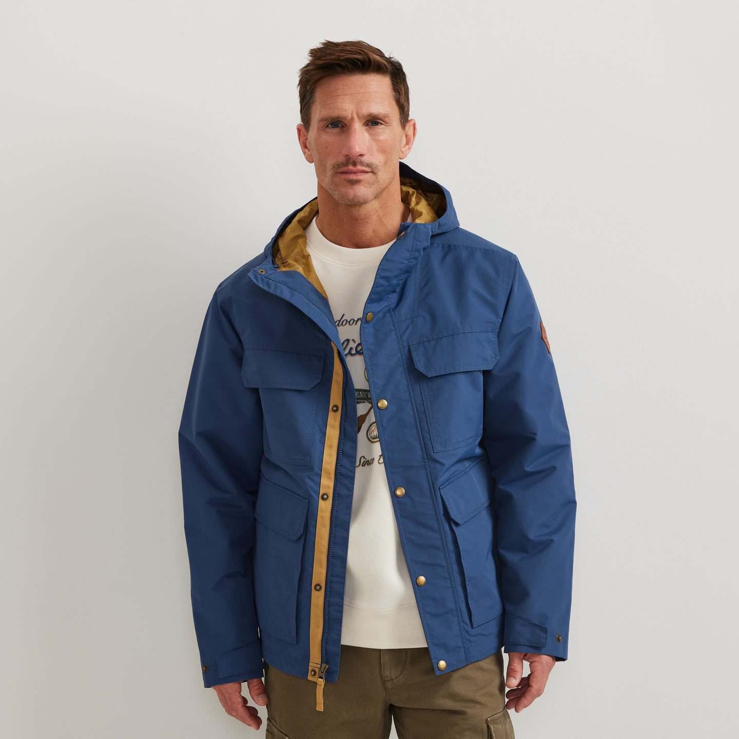 Men's Friday Harbor Rain Jacket-Dusk-Regular-C1