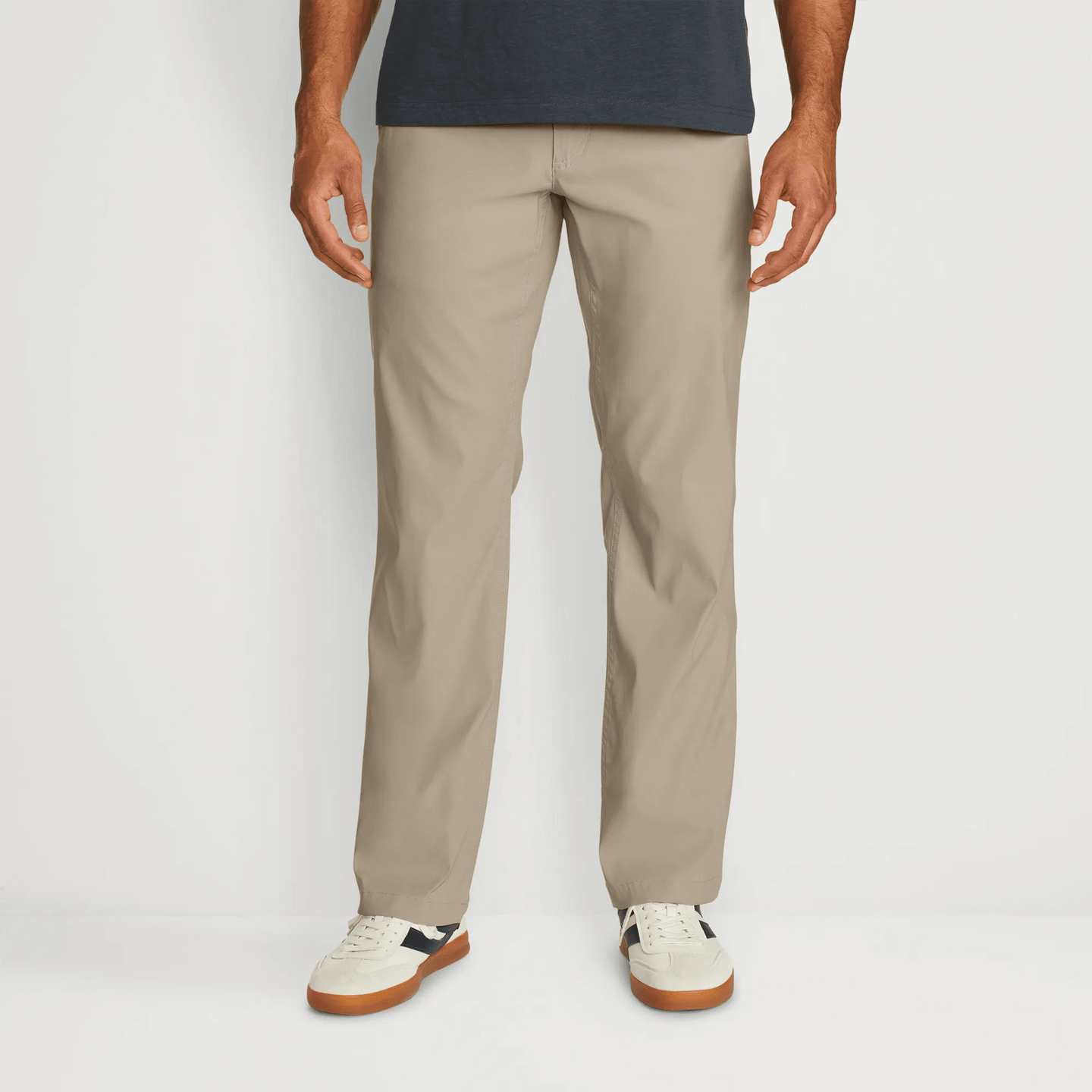 Men's Horizon Takeoff Stretch Chino Pants Light Khaki Regular-1