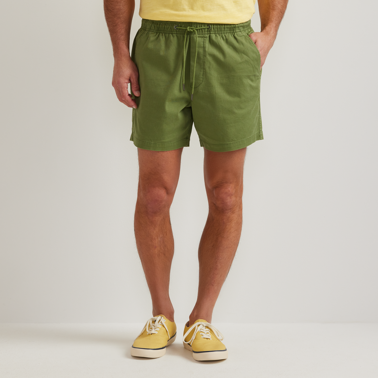Men's Po Twill Short-Palm-Regular-C1