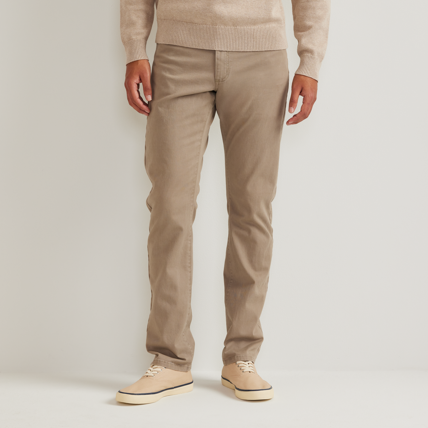 Men's Legend Wash Twill 5-Pocket Pants-Mushroom-Regular-C1