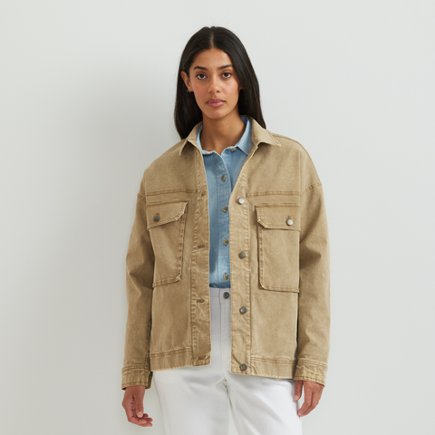 Eddie Bauer Women's Seabrook Vintage Washed Ja