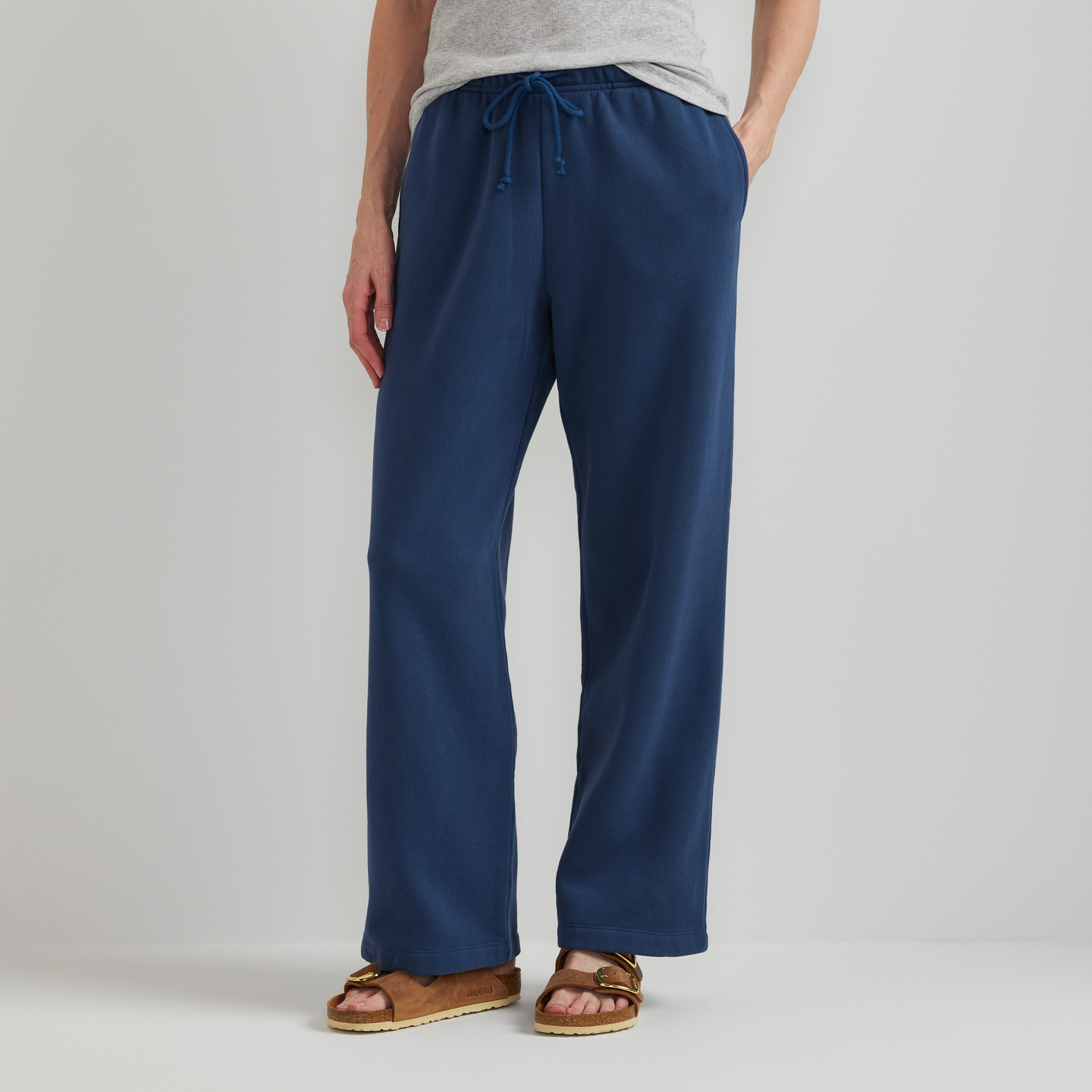 Women's Vintage Soft Relaxed Fit Wide Leg Sweatpants-Dusk-Regular-C1