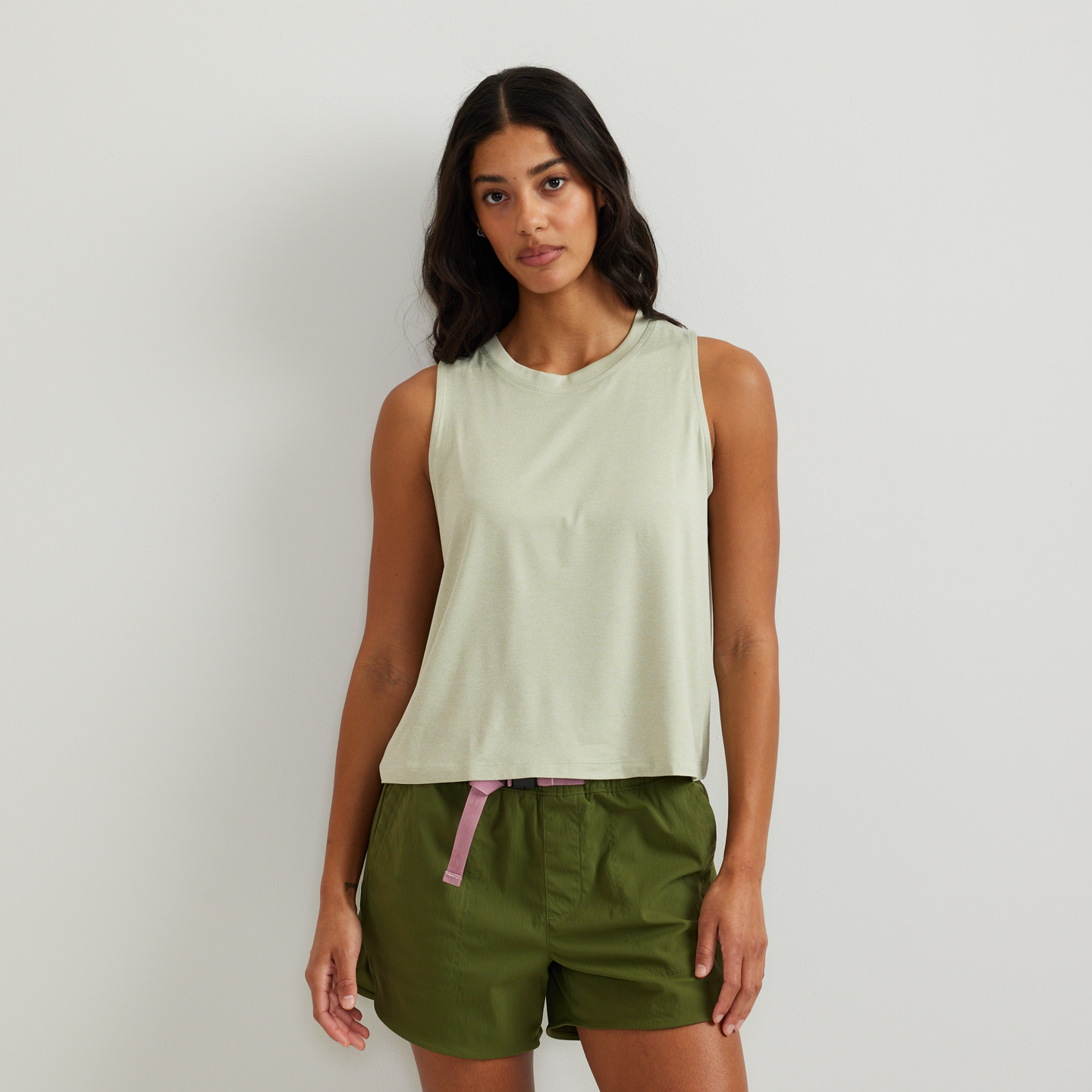 Women's Surreal Travel Tank-Honeydew-Regular-C1