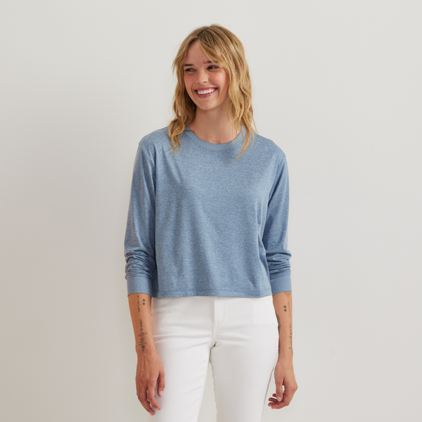 Eddie Bauer Women's Surreal Travel LS Tee