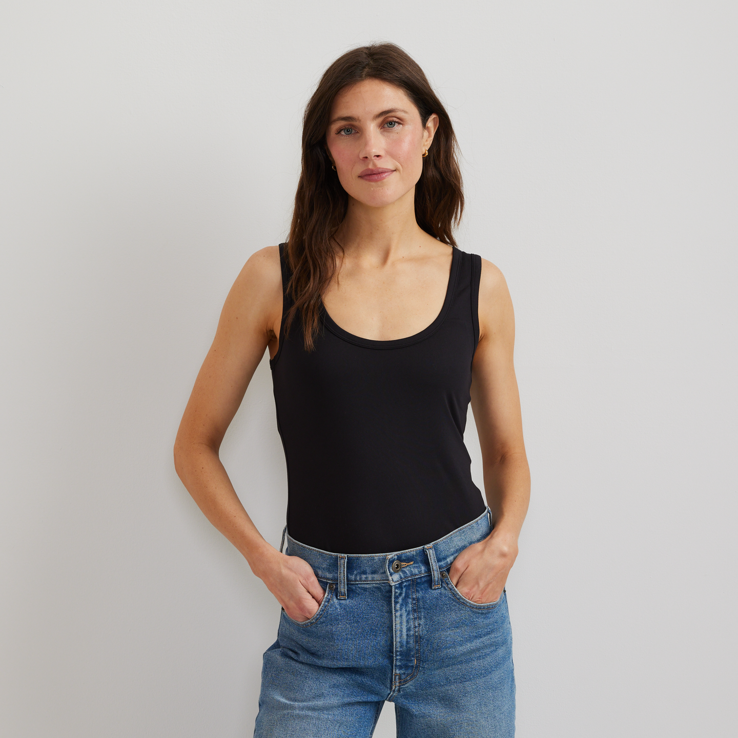 Women's Sightseer Tank-Black-Regular-C1