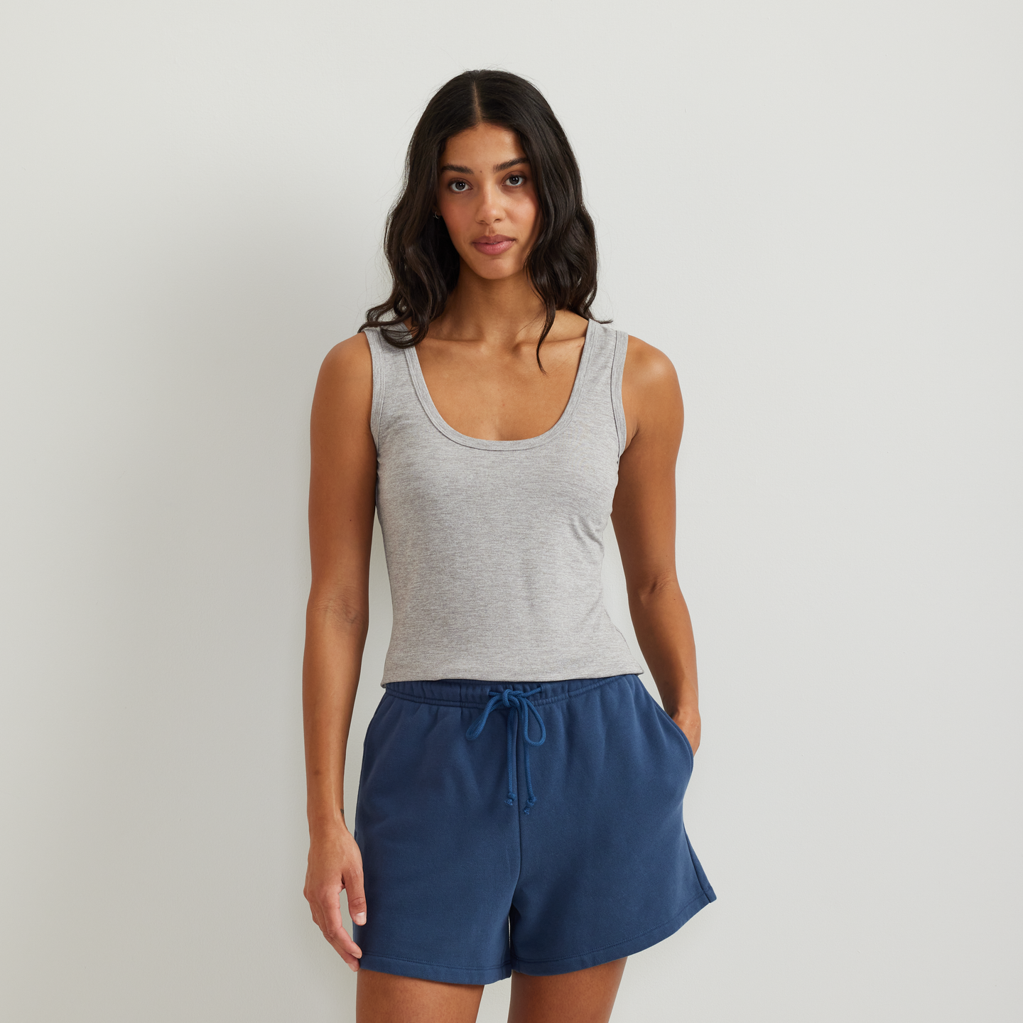 Women's Sightseer Tank-Med Htr Gray-Regular-C1