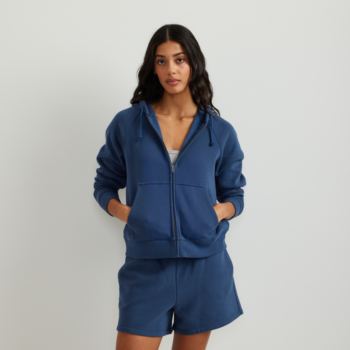 Women's Vintage Soft Full-Zip Hoodie
