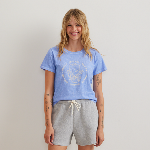 Jupe-short Eddie Bauer – Femme – Taille US 4 (S) – Grise, Polyester, Taille W30