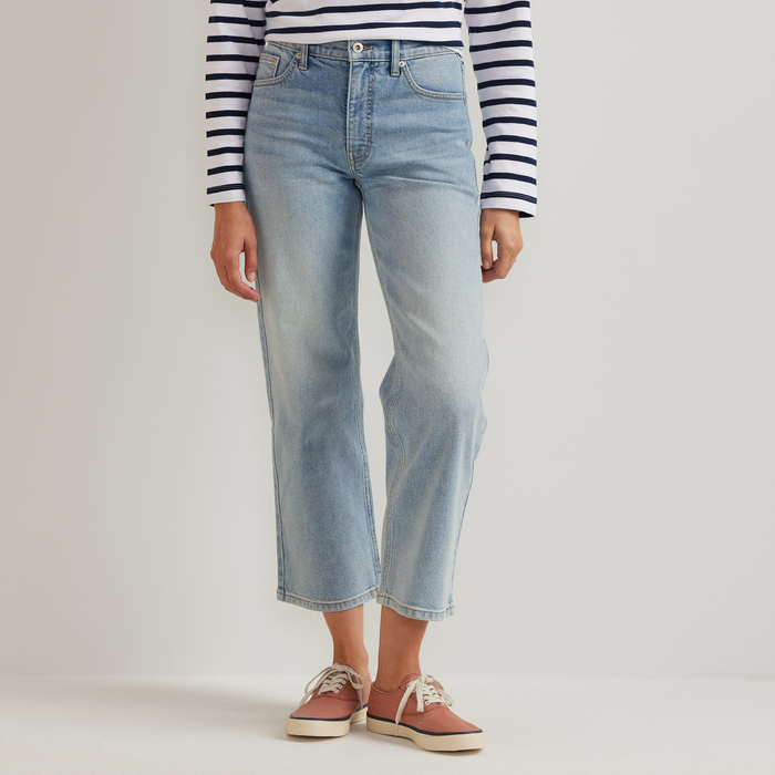 Women's Authentic Everyday High-Rise Cropped Jeans