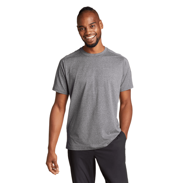 Chemise Randonnée Eddie Bauer Travex - Homme L Bleue - Stretch - Manches Roulées