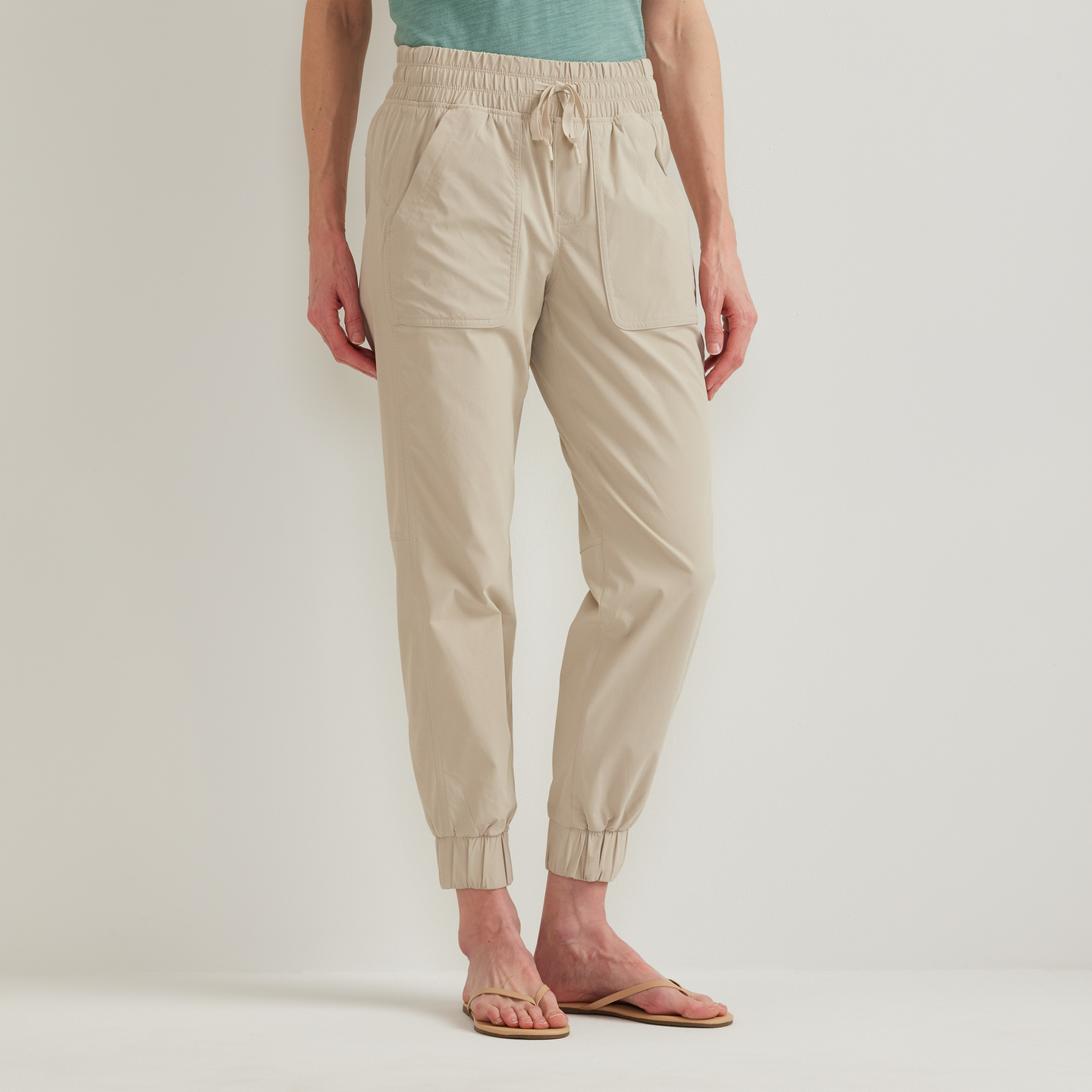 Women's Sightscape Horizon Stretch Pull-On Joggers-Pumice-Regular-10