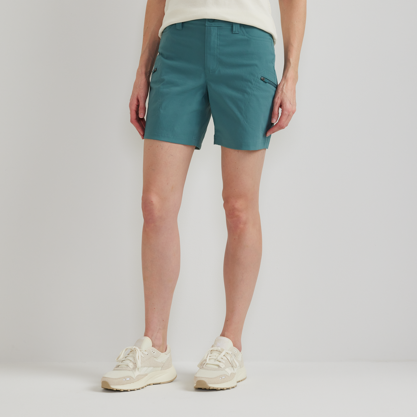 Women's Guide Pro High Rise Shorts-Patina-Regular-C1