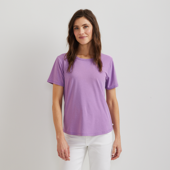 Women's Trek Light Hike Short-Sleeve Crewneck T-Shirt