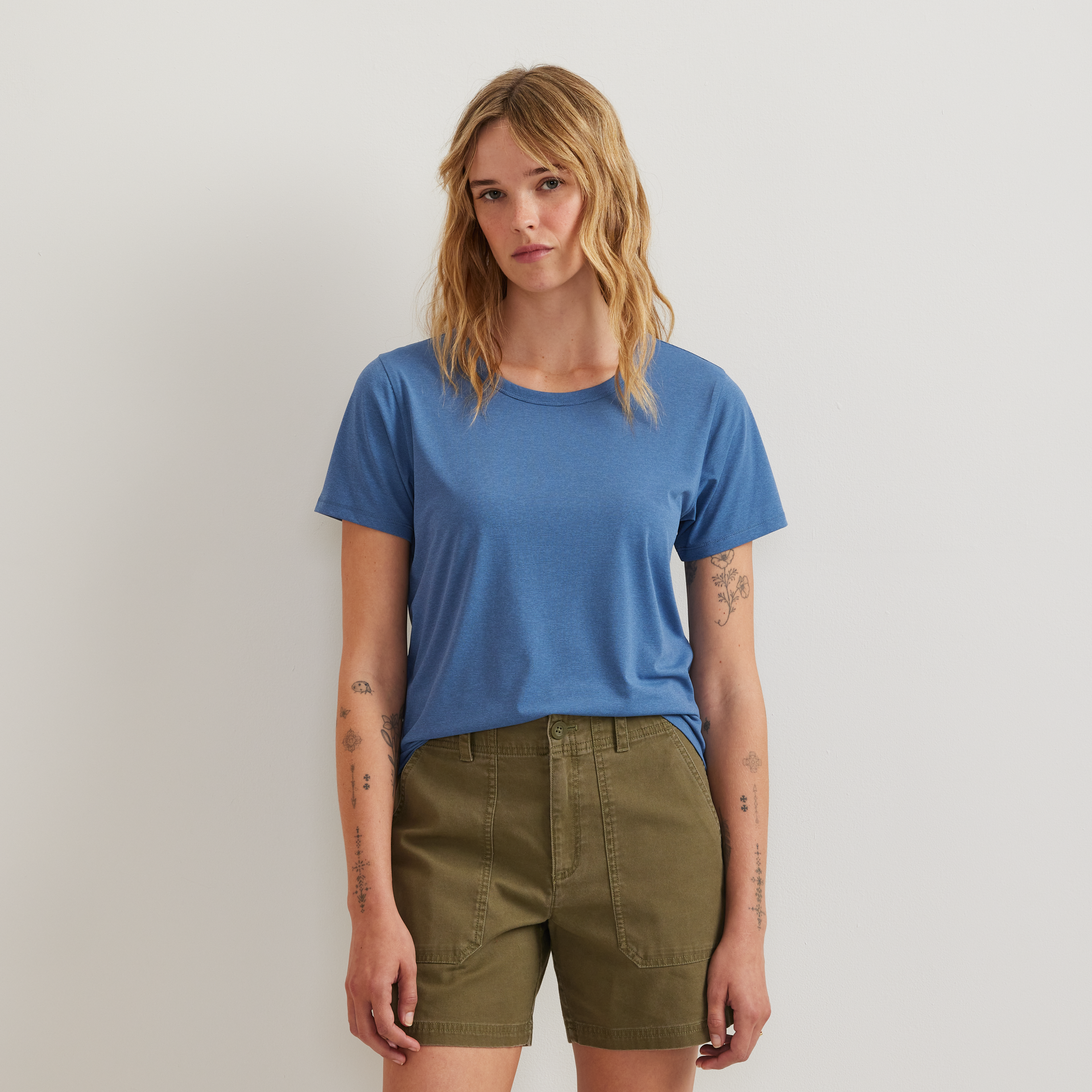 Eddie Bauer Women's Trek Light Hike SS Crew