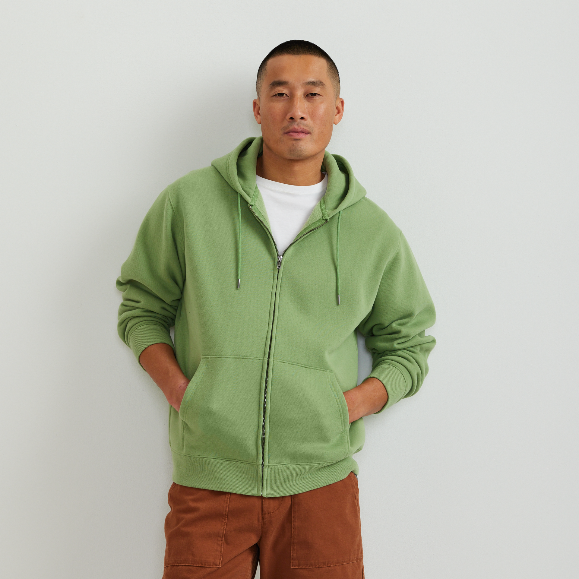 Eddie Bauer Men's The Vintage Soft Full-Zip Sweats