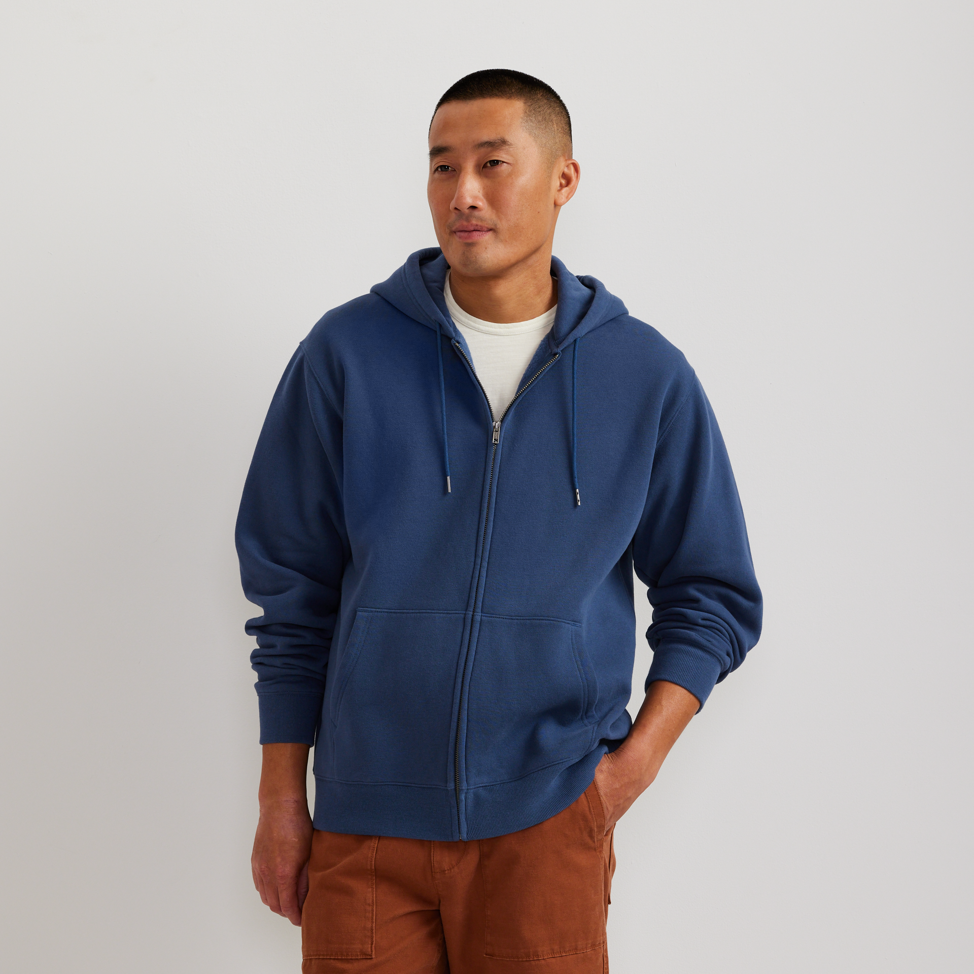 Eddie Bauer Men's The Vintage Soft Full-Zip Sweats