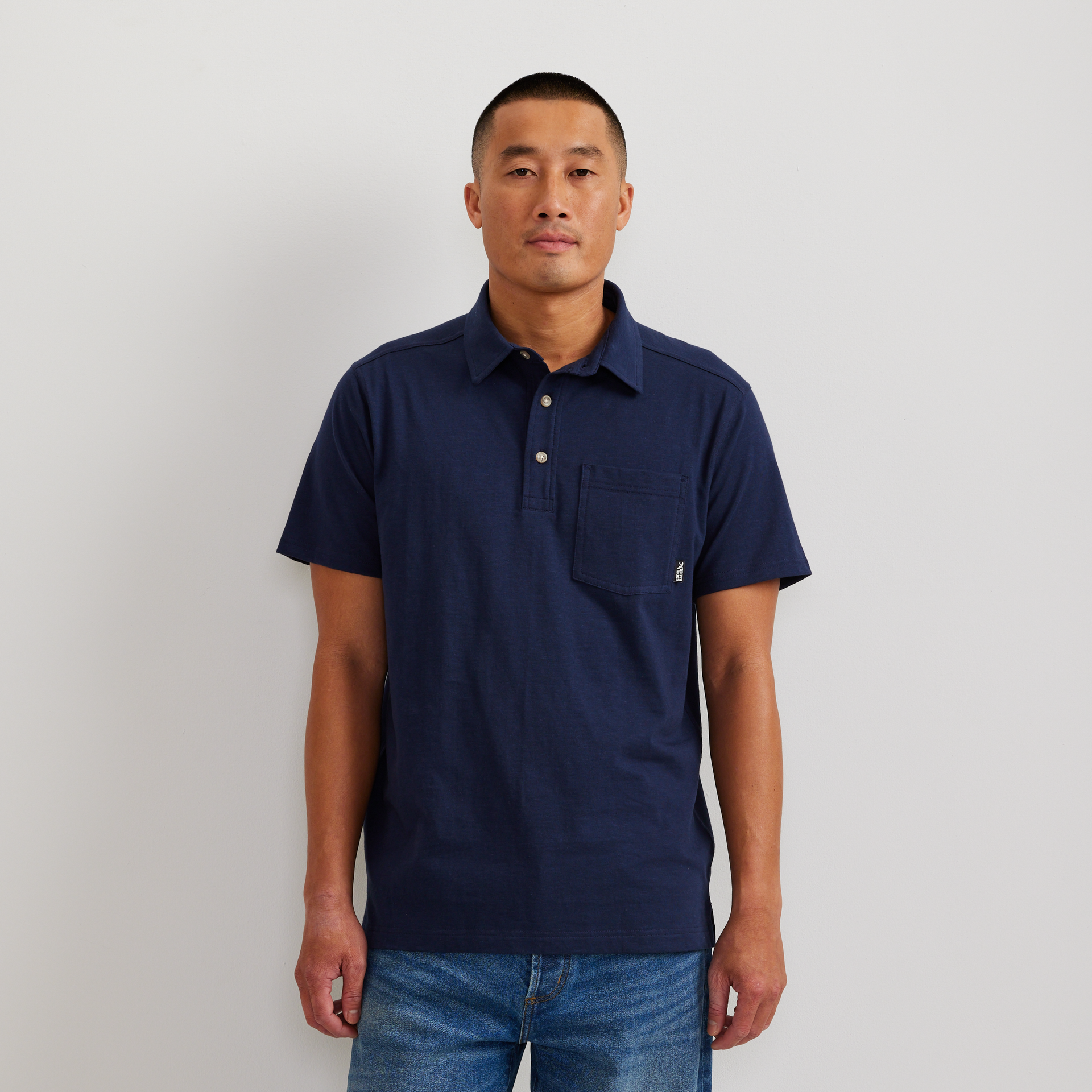 Eddie Bauer Men's SS New Baja Knit Polo Eddie Bauer Men's SS New Baja Knit Polo