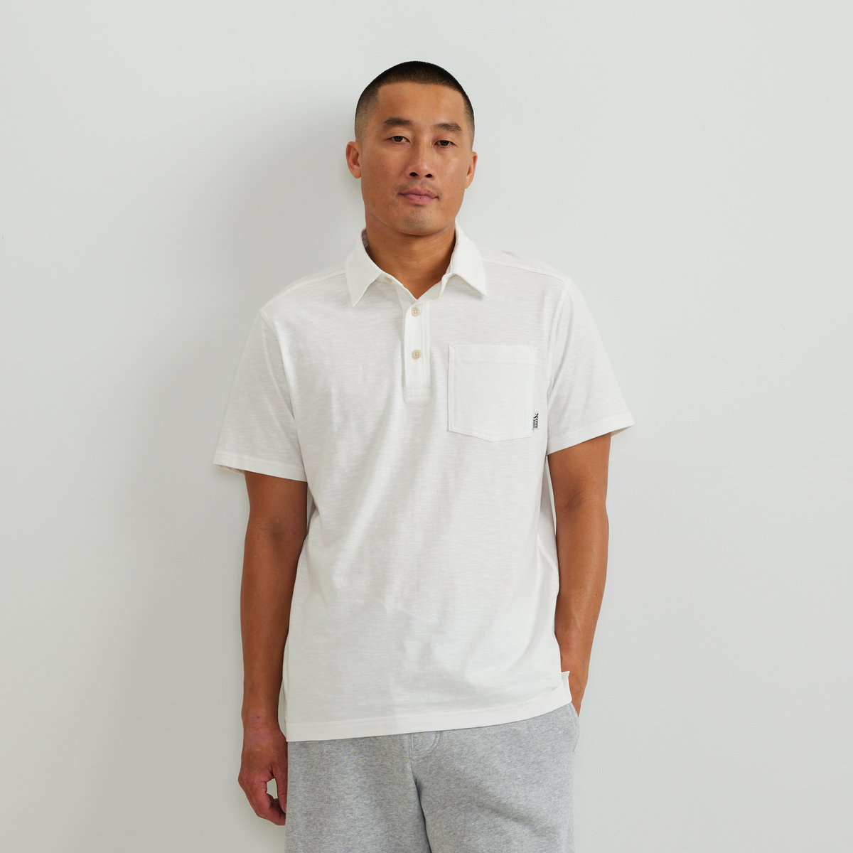 Eddie Bauer Men's SS New Baja Knit Polo
