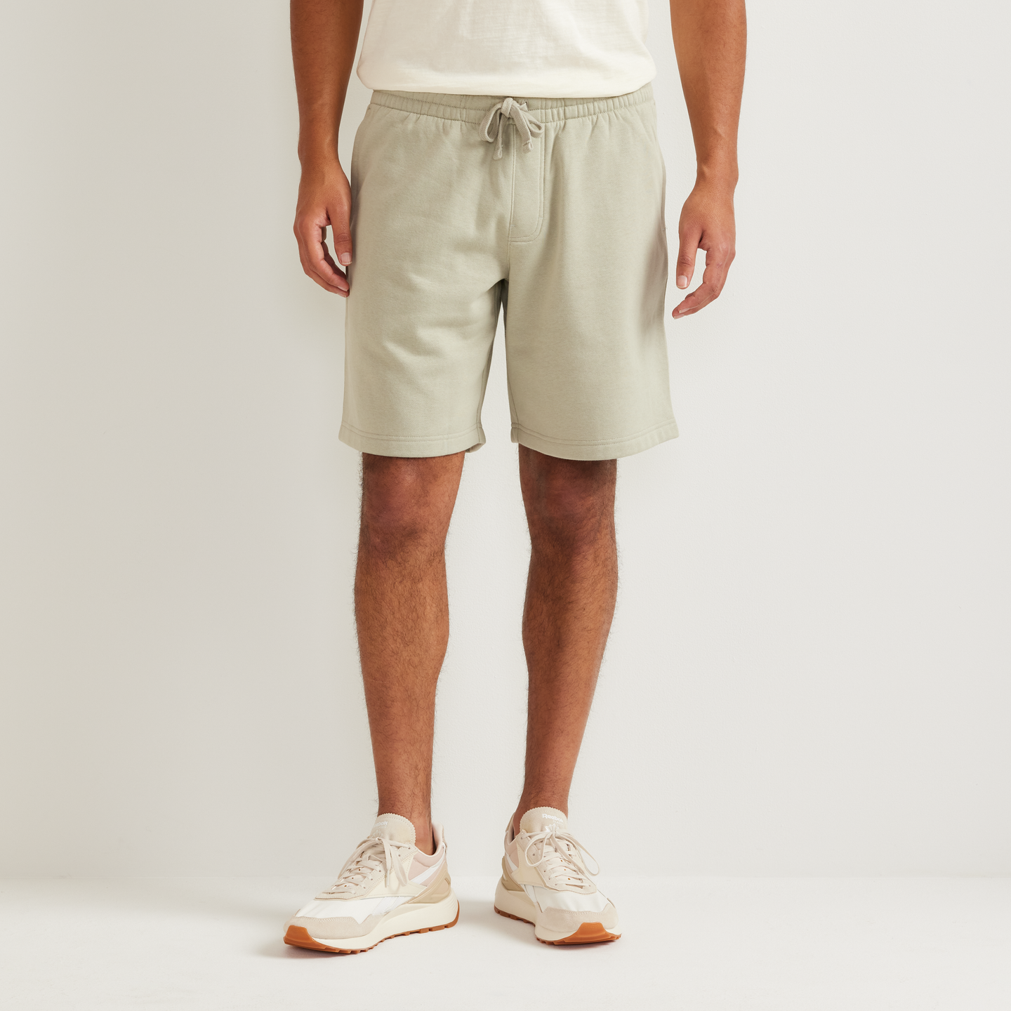 Men's Vintage Soft Shorts - 9"-Pumice-Regular-C1