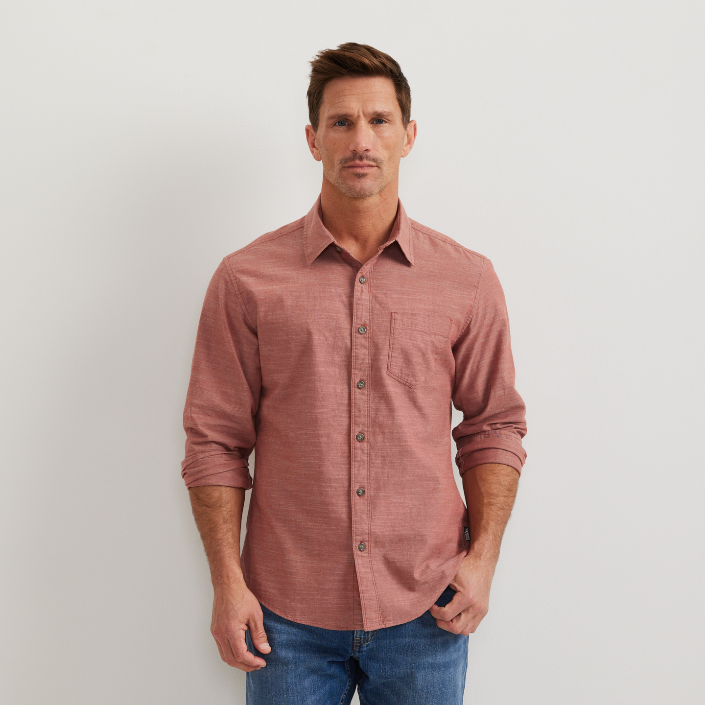 eddie bauer men's dress shirts Eddie Bauer Men's Camano Long-Sleeve Shirt