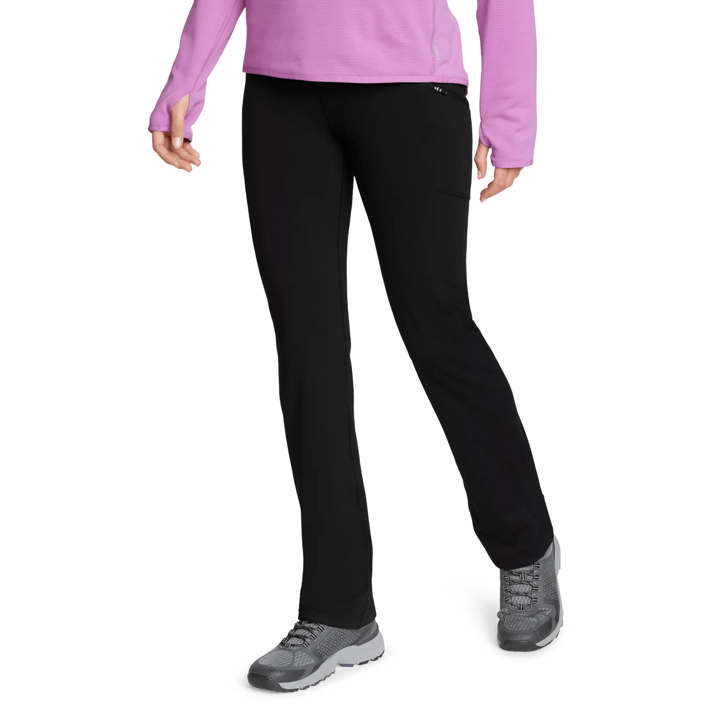 Women's Traverse Trail High-Rise Pants-Black-Regular-2