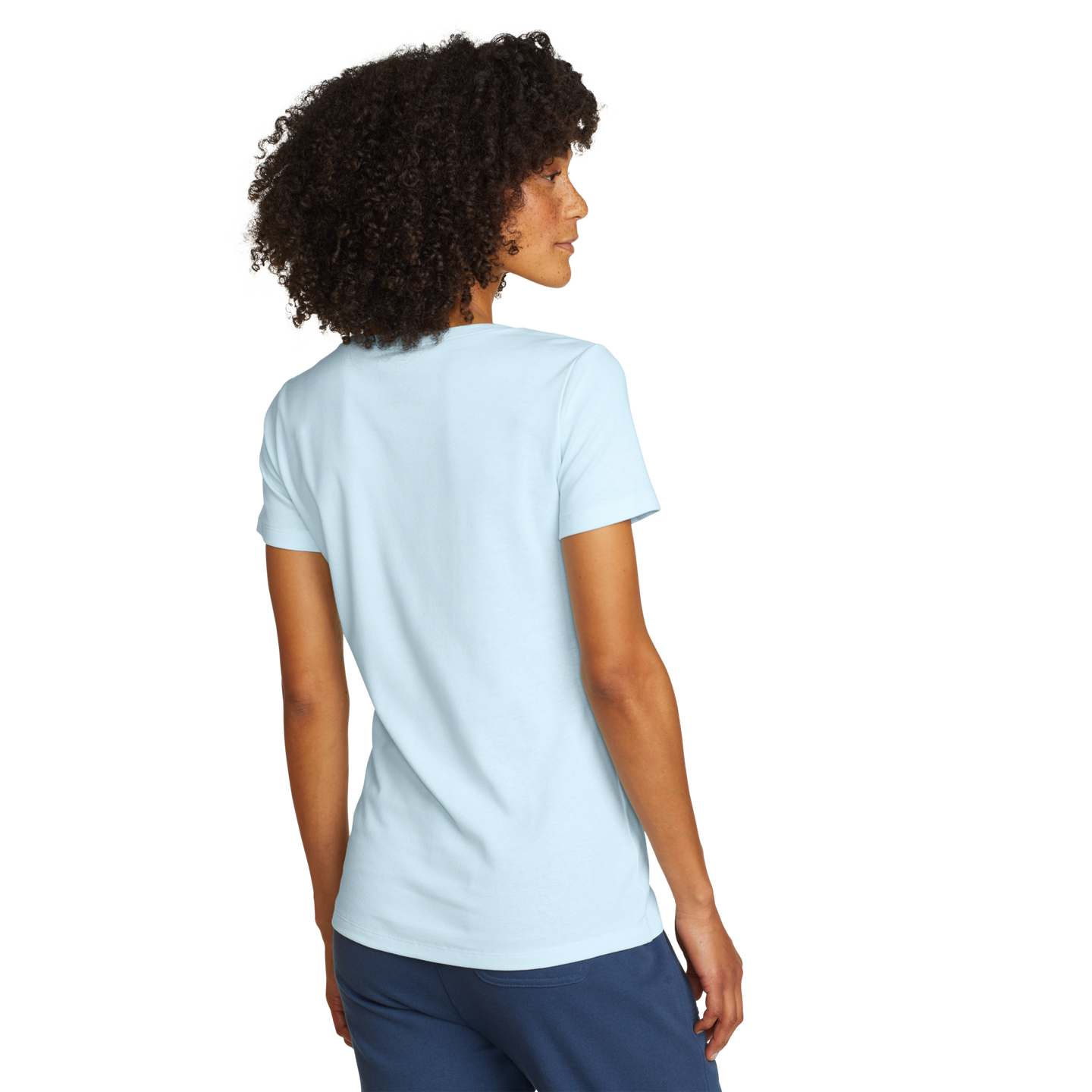 Women's Fav Short-Sleeve Crew T-Shirt-Pale Blue-Regular-10