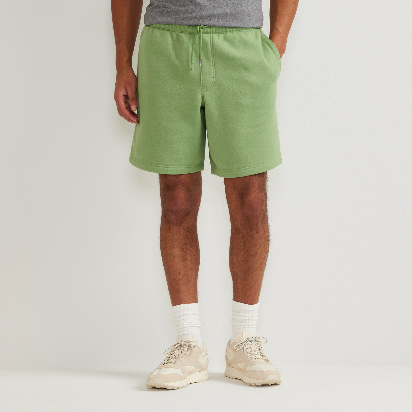 Men's Vintage Soft Shorts - 9"-Grove-Regular-F1