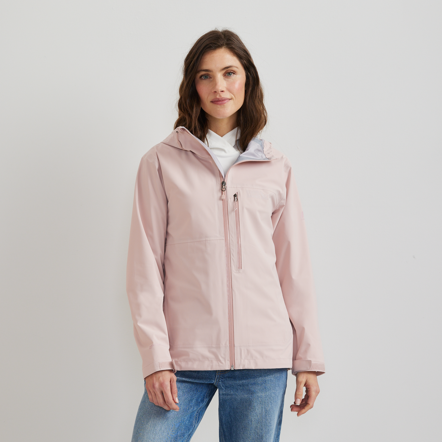 Women's Cloud Cap 3L Waterproof Stretch Hooded Rain Jacket