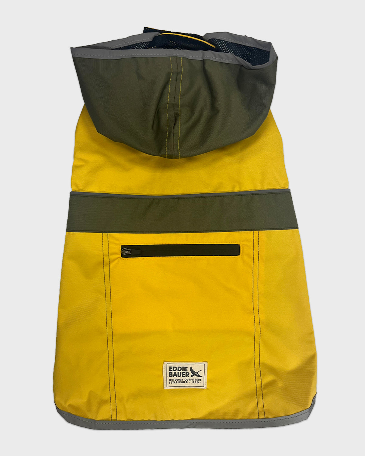 Dog Aldwell Windbreaker Raincoat Gold/Green