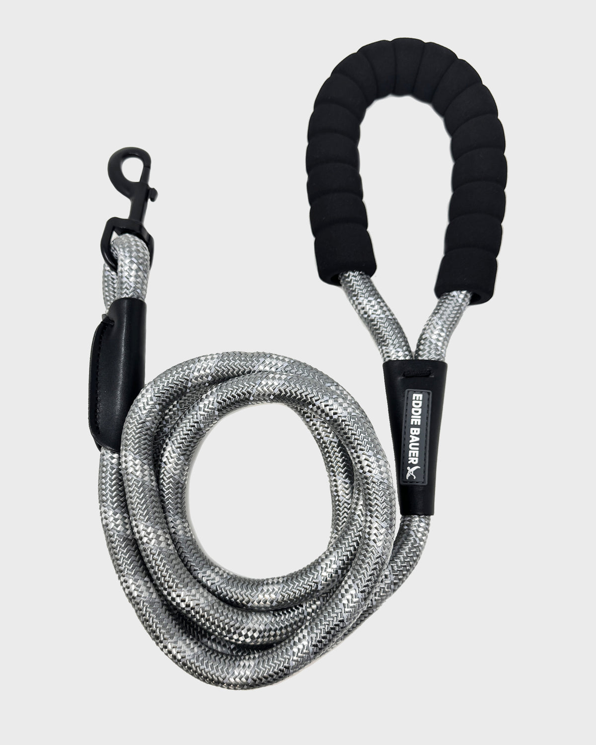 Dog Leash Round Braided Rope with Foam Handle