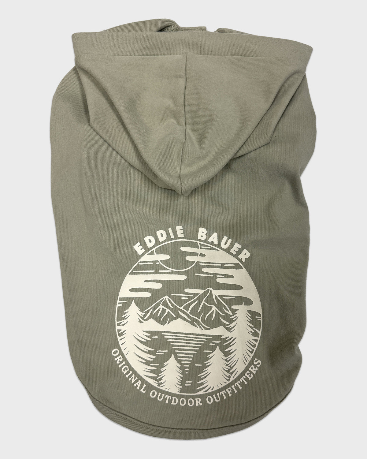 Dog Green Graphic Hoodie