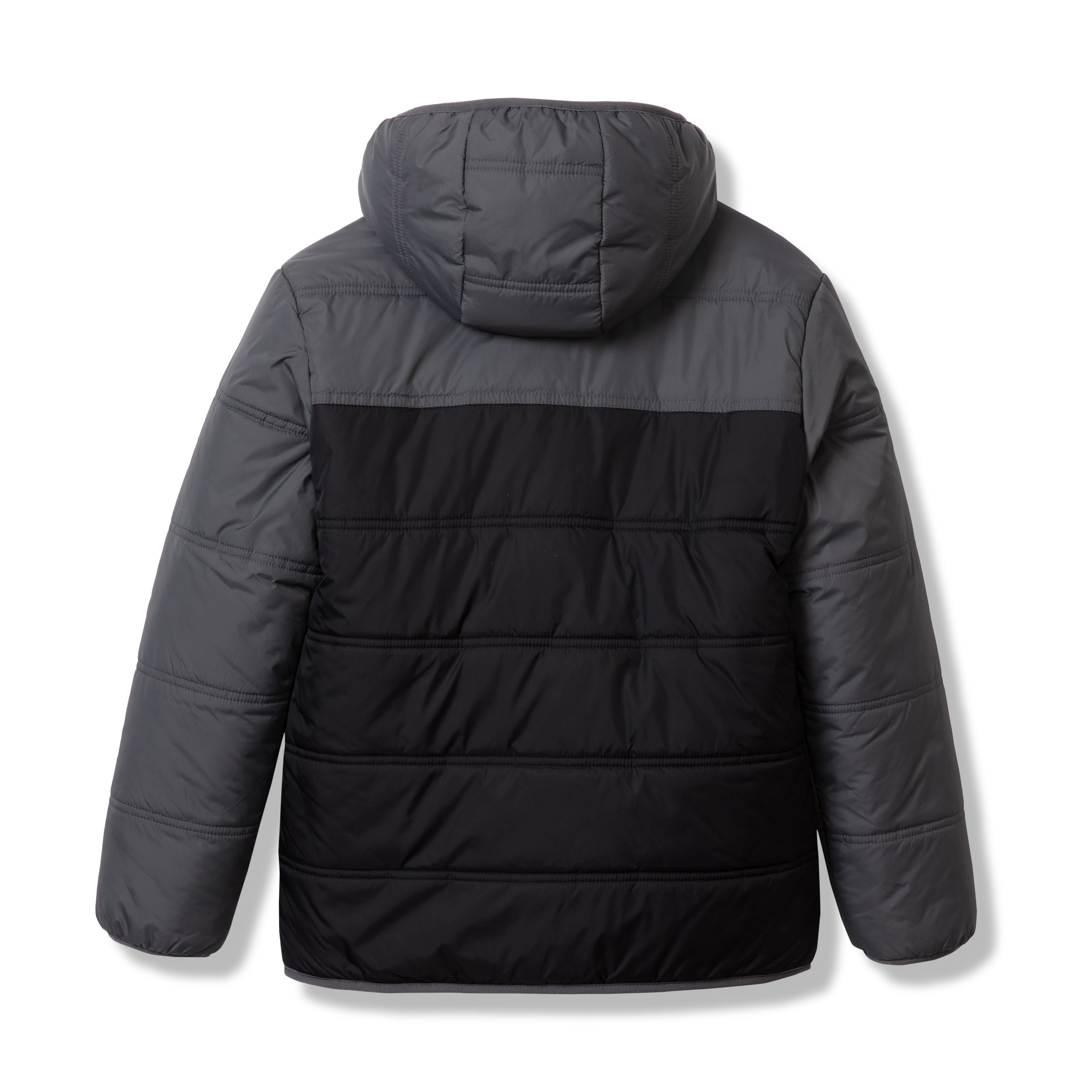 Eddie Bauer Kids Boys Deer Harbor Reversible Hooded Jacket