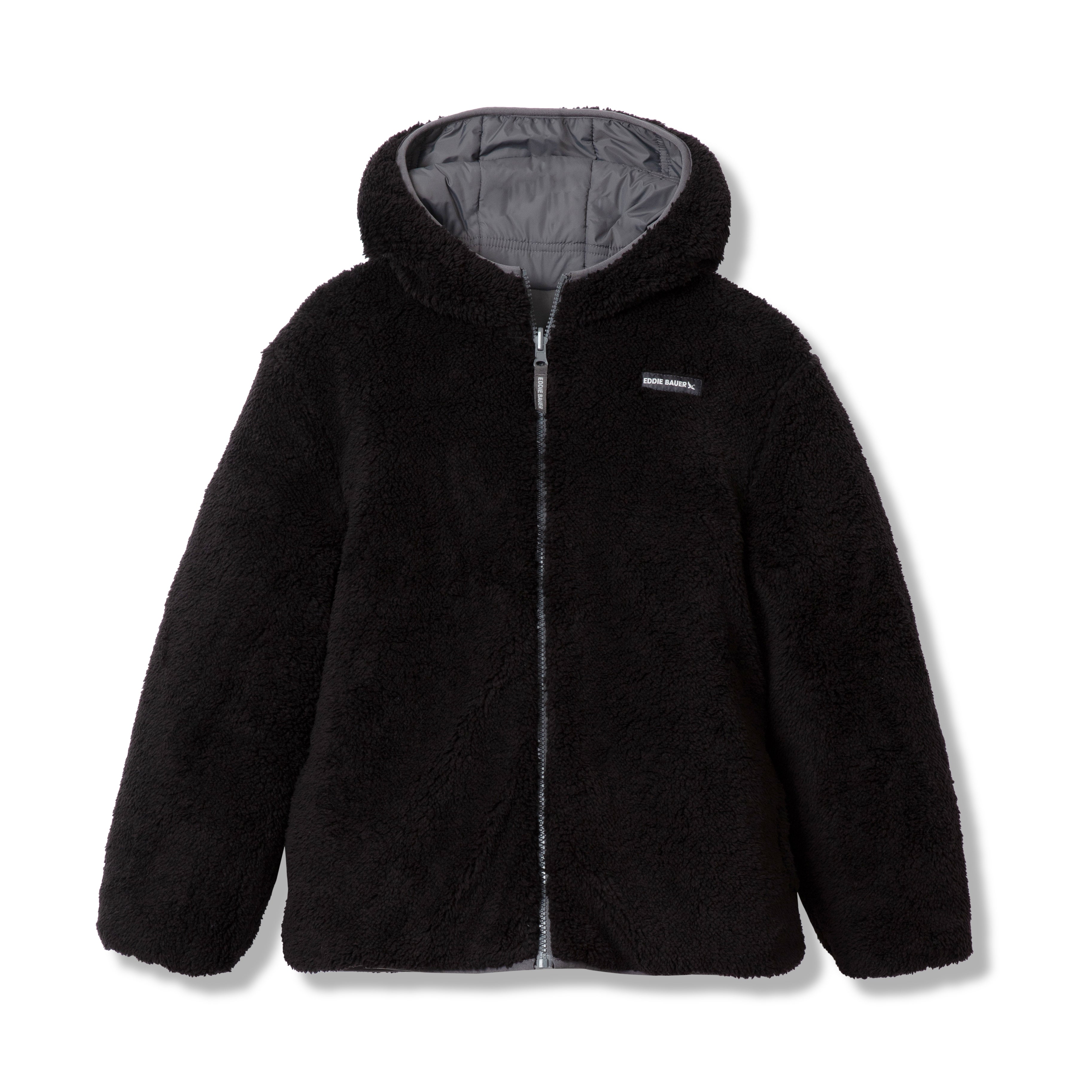 Eddie Bauer Kids Boys Deer Harbor Reversible Hooded Jacket