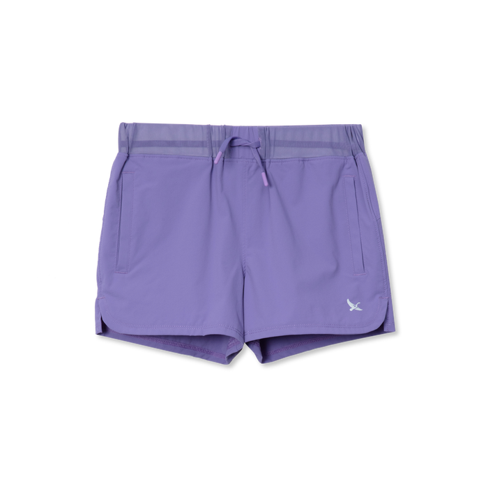 Girls Trail High Rise Active Shorts