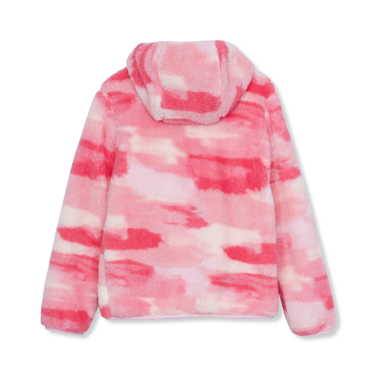 Kids' Hooded Quest Plush Fleece Jacket - Print-Pirouette-5