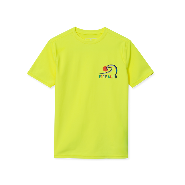 Boys Sea Spray Short Sleeve Graphic Rashguard
