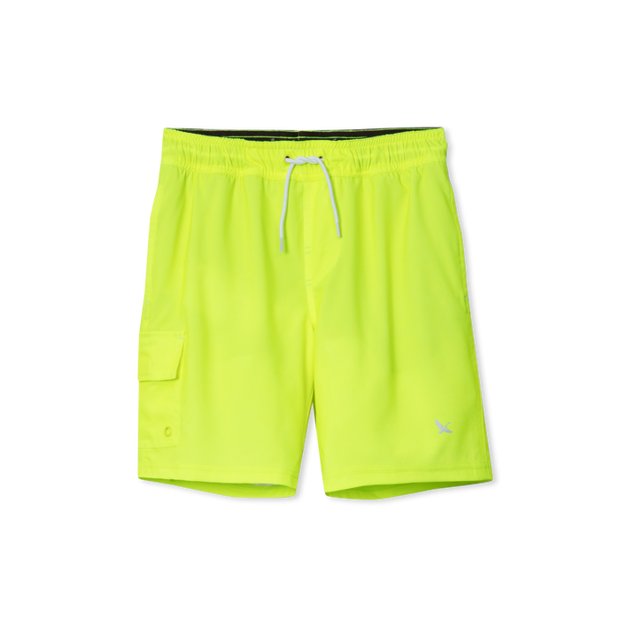 Boys Sea Spray Solid Comfort Liner Swim Shorts