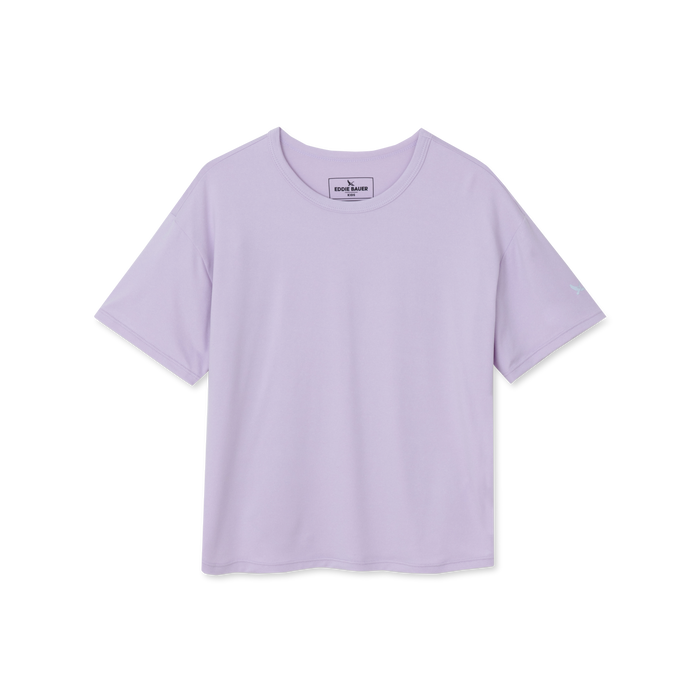 Girls Short Sleeve Trail Active T-Shirt