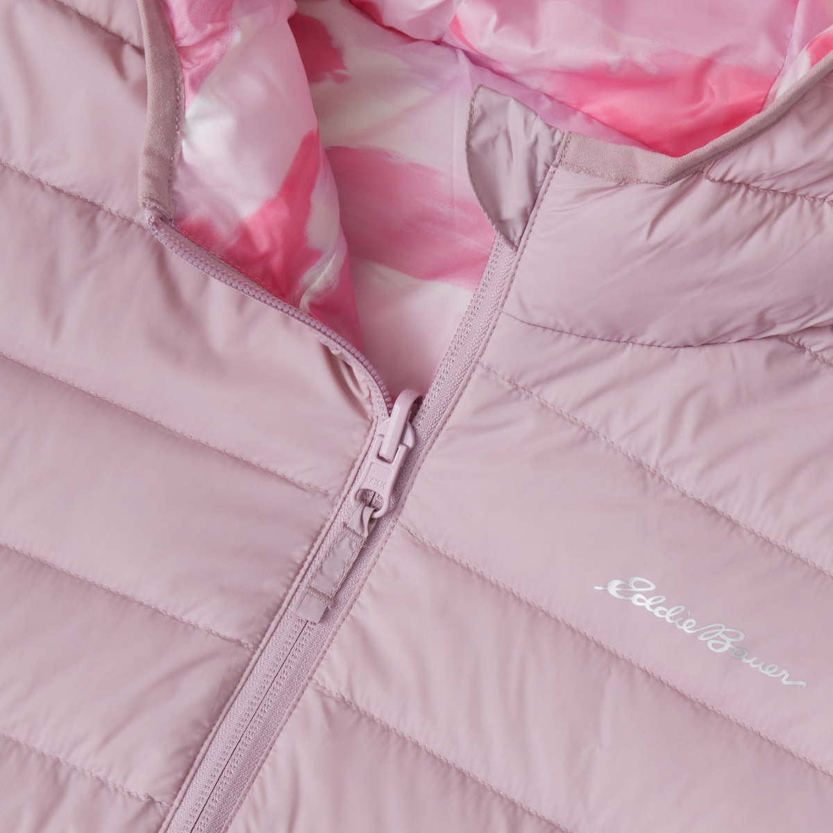 Kids' CirrusLite Reversible Down Hooded Jacket-Dawn Pink-9