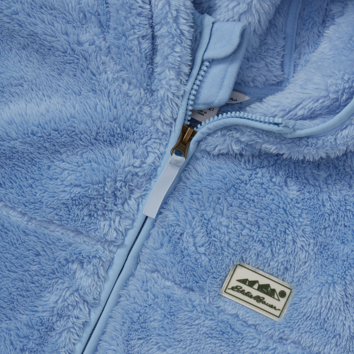 Kids' Hooded Quest Plush Fleece Jacket-Windsurfer-15