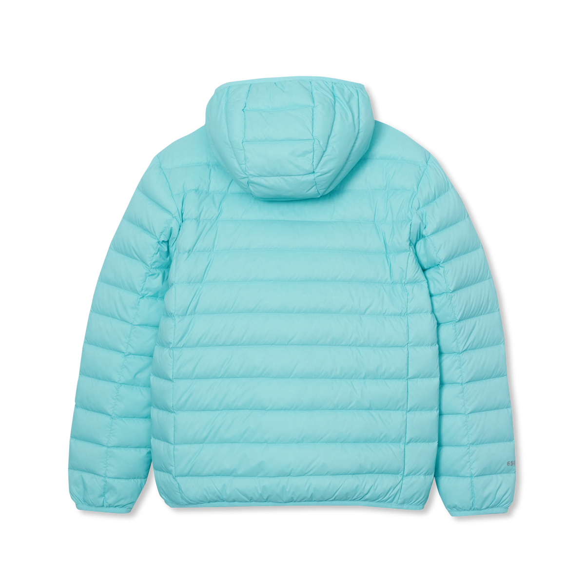 Down Hooded JKT-Aqua-2