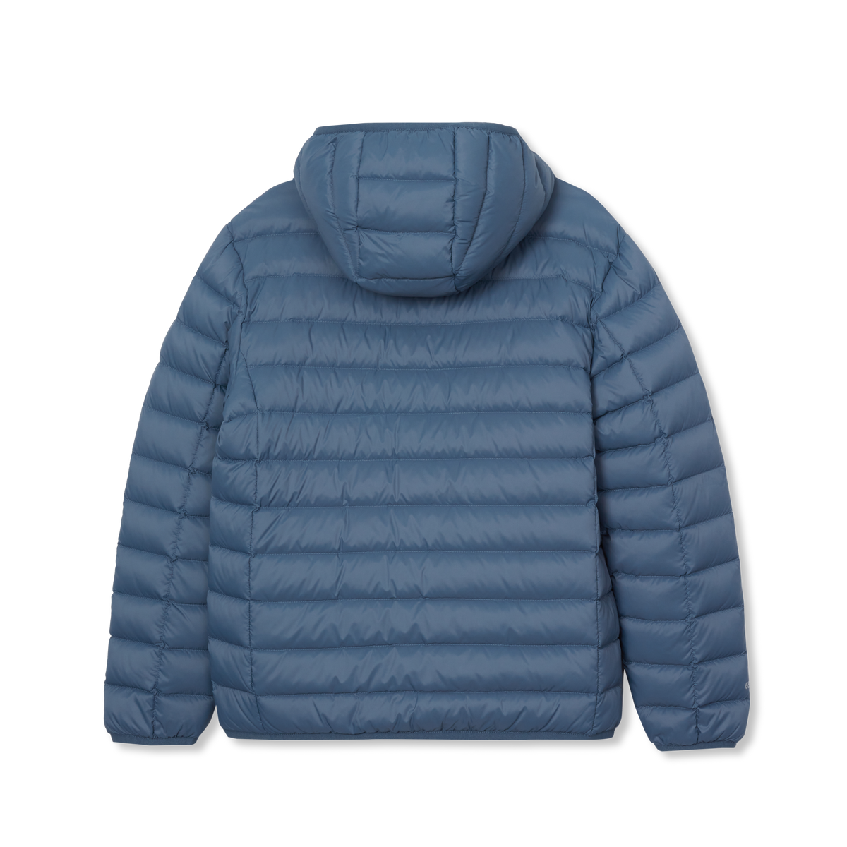 Down Hooded JKT-China Blue-8
