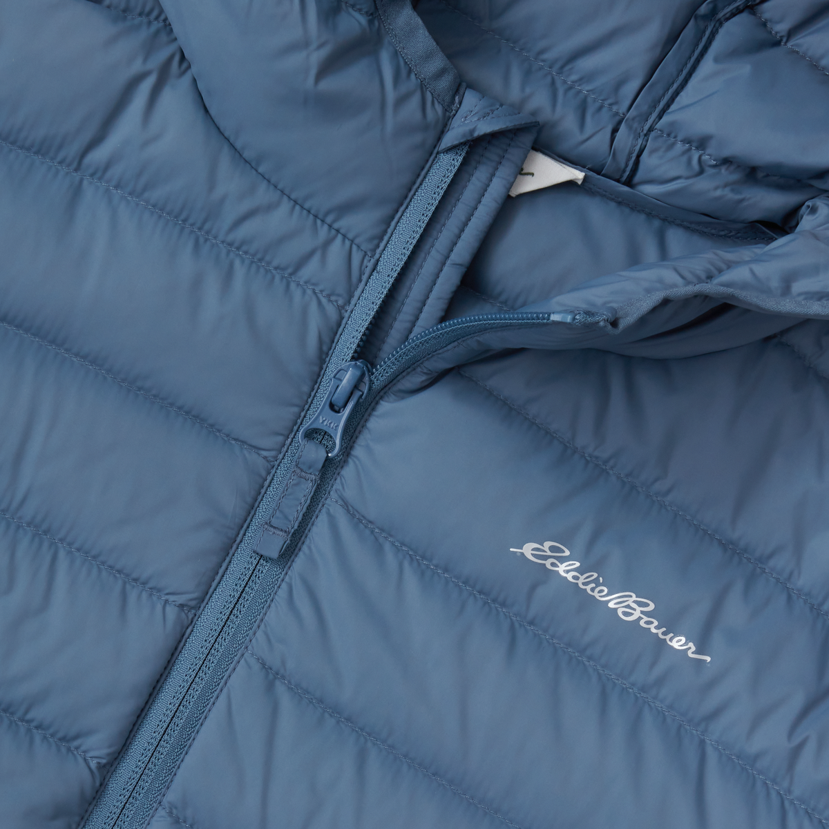 Down Hooded JKT-China Blue-9